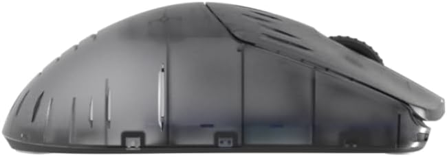 GWolves HT-S2 Lightweight Wireless Gaming Mouse, ~33Gram,8K-Report, Low Latency, PAW3395 26,000 CPI, Nrf52840 High-Performance CPU, 6 Programmable Btns, On-Board Memory, PC/Mac and Laptop (Grey)