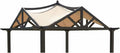 Garden Winds GT Pagoda Pergola Replacement Canopy Top Cover - RipLock 350
