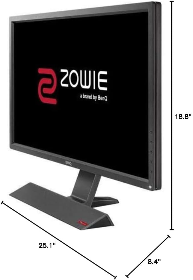 BenQ Zowie RL2755 27 inch 1080p Gaming Monitor | 1ms 75Hz | Black Equalizer & Color Vibrance for Competitive Edge