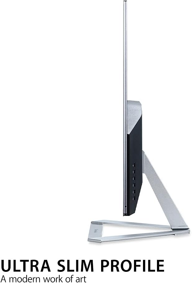 ViewSonic VX3276-2K-MHD 32 Inch 1440p Monitor, IPS with Screen Split Capability and Eye Care Technology for Home and Office Entertainment, Ultra-Thin Bezels, DisplayPort, and HDMI Inputs
