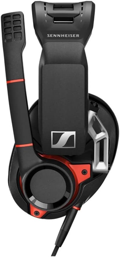 EPOS I Sennheiser GSP 600 – Wired Closed Acoustic Gaming Headset, Noise-Cancelling Microphone, Adjustable Headband with Customizable Contact Pressure, Vol Control, for PC + Mac + Xbox + PS4, Pro
