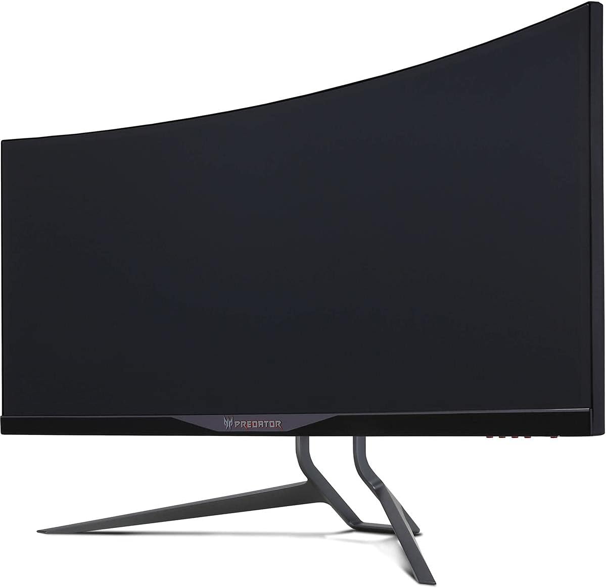 Acer Predator X34 GSbmiipphuzx 1900R Curved 34' UltraWide QHD 3440 x 1440 Gaming Monitor | NVIDIA G-SYNC | Agile Splendor IPS | Up to 180Hz | DCI-P3 98% | DisplayHDR 400 | 2 x DP, 2 x HDMI, USB Type-C