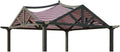 Garden Winds Durable 350 Replacement Canopy Top Compatible with Garden Treasures 10' x 10' Pergola Models GF-9A037X, GF-12S039B - Americana
