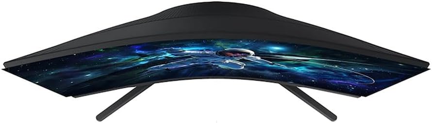 Samsung 32' Odyssey G5 QHD (2560 x 1440), 1000R, 165Hz Curved Gaming Monitor, 1ms Response Time, AMD FreeSync LS32CG554ENXZA, DisplayPort, HDMI, (Renewed)