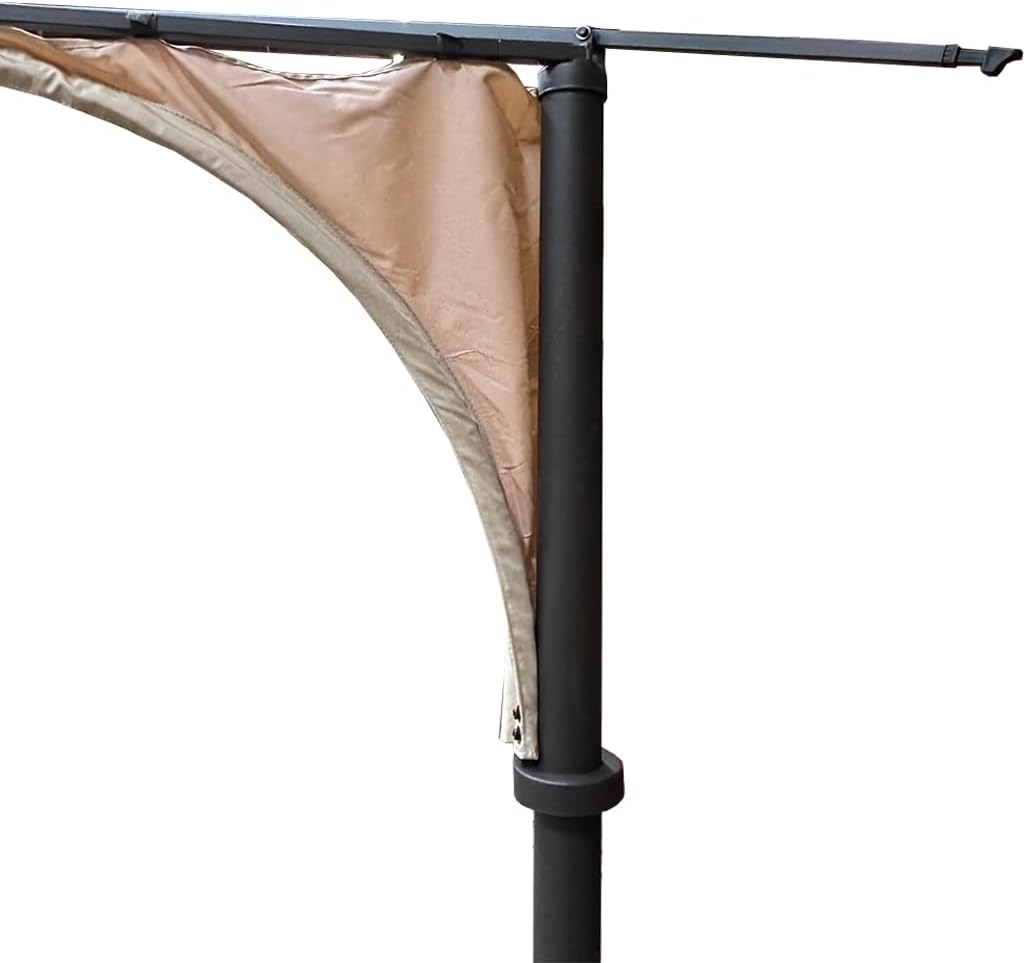 Garden Winds Replacement Canopy Top Cover Compatible with The Outdoor Patio 8' x 8' Gazebo - RipLock 350