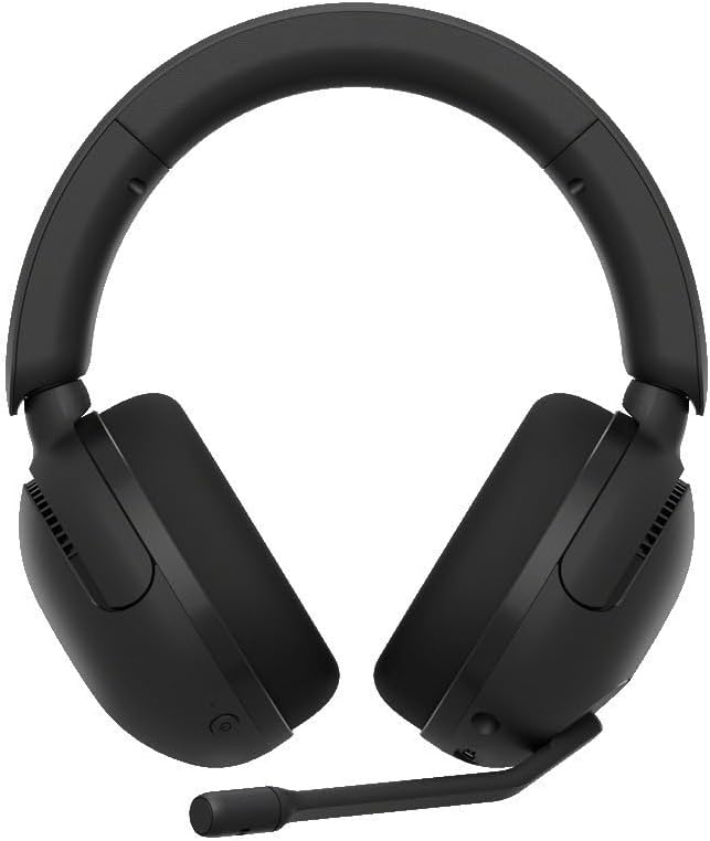 Sony INZONE H5 Wired and Wireless Gaming Headset with 360 Spatial Sound and Lasting Battery (Black) Bundle with Metal Alloy Headphone Stand (2 Items)