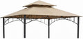 Garden Winds Reinforced Replacement Canopy Top Cover Compatible with The L-GZ093PST Summer Veranda 10' x 10' Gazebo - Classic Sand, Riplock 350