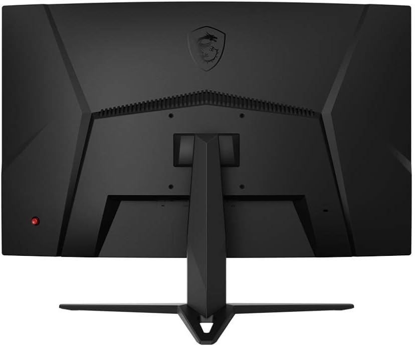MSI 32' FHD 1500R Curvature Non-Glare Super Narrow Bezel 1ms 1920 x 1080 165Hz Refresh Rate Tilt Adjustment FreeSync Curved Gaming Monitor (Optix G32C4), Black (Renewed)