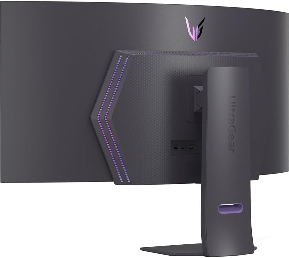 LG 45 inch Ultragear 1440p 240 Hz OLED Curved Gaming Monitor Bundle with Tech Smart USA Elite Suite 18, 2X HDMI Cable & Deco Gear CPS Exclusive 26 Month Protection Pack (BEACH-CPS-26M2000)