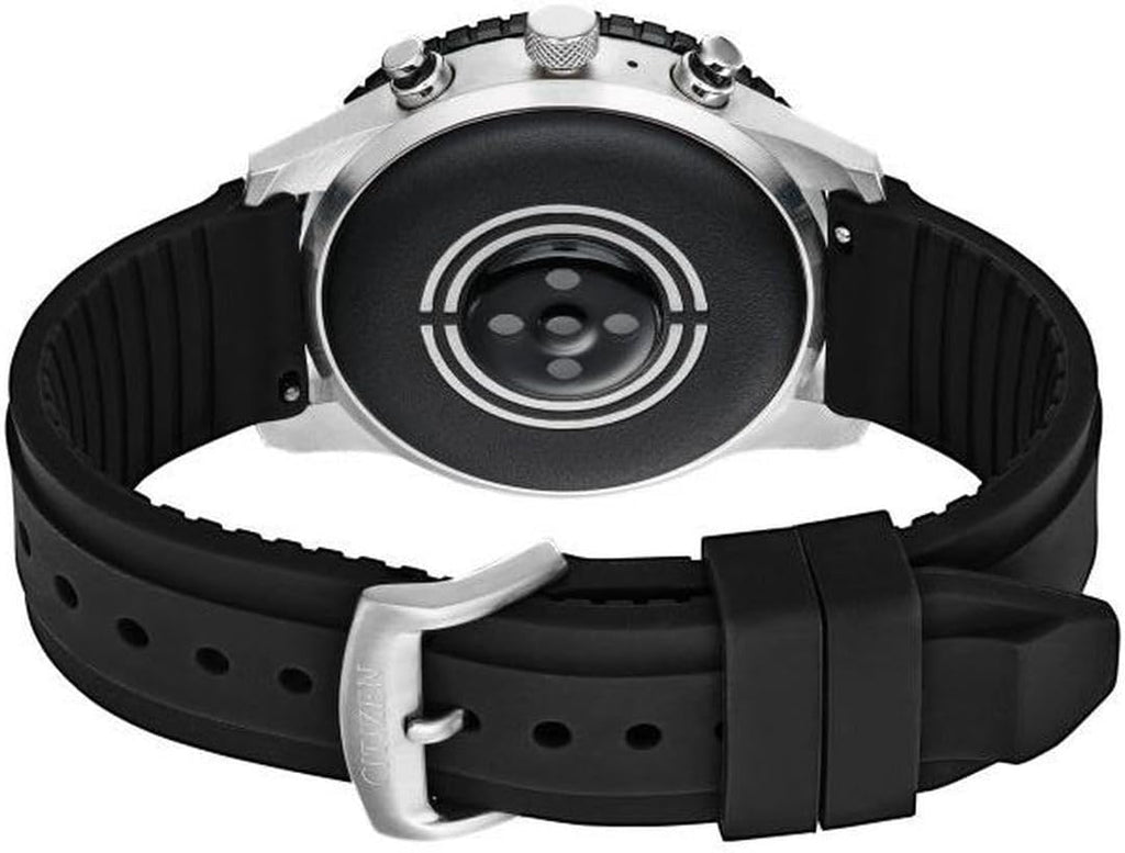 Citizen CZ Smart PQ2 44MM Sport Smartwatch with YouQ App with IBM Watson® AI and NASA research, Wear OS by Google, HR, GPS, Fitness Tracker, Amazon Alexa™, iPhone Android Compatible, IPX6 Rating