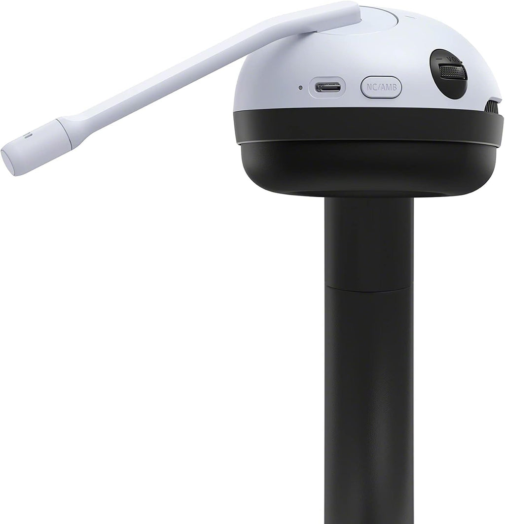 Sony INZONE H9 Gaming Headset, Wireless Noise Canceling Bluetooth Headset With Microphone, 360 Spatial Sound, For PC and PS5 (WH-G900N), White