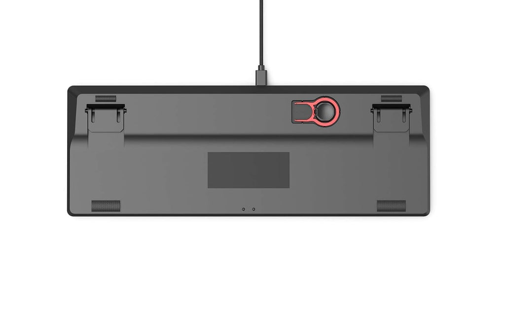GLORIOUS Custom Gaming Keyboard - GMMK 85% Percent TKL - USB C Wired Mechanical Keyboard - RGB Hot Swappable Switches & Keycaps - Black Metal Top Plate