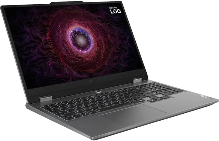Lenovo LOQ 15.6' Full HD Gaming Laptop, AMD Ryzen 5 7235HS, 16GB Memory, NVIDIA GeForce RTX 4050, 512GB SSD, Luna Grey