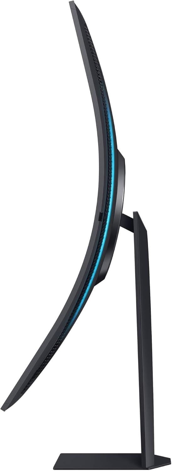 Samsung 55' Odyssey Ark 2nd Gen 4K UHD 1000R Curved Gaming Monitor, 165Hz, 1ms, 4 Input Multi View, Quantum Mini-LED, AMD FreeSync Premium Pro, HDR 10+, Height Adjustable Screen, LS55CG970NNXGO