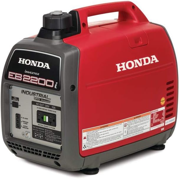 Honda EB2200iTAG 2200-Watt Super Quiet Portable Industrial Inverter Generator with CO-Minder