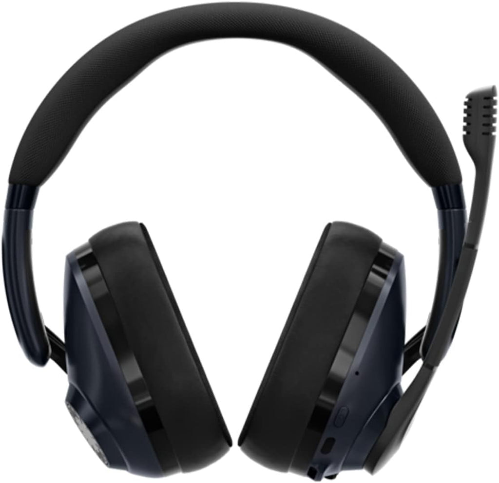 EPOS Gaming H3Pro Hybrid Gaming Headset - PC Headphones with Microphone - Noise-Cancellation, Adjustable, Smart Button Audio Mixing, Bluetooth, Gaming Suite, Surround Sound - Windows 10,Midnight Blue