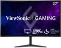 ViewSonic VX2718-PC-MHD 27 Inch Curved 1080p 1ms 200Hz Gaming Monitor with FreeSync, HDMI and Display Port (Renewed)