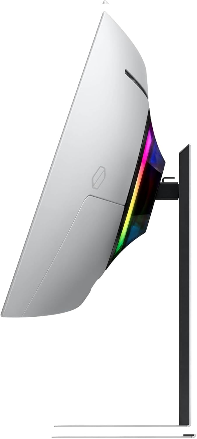 Samsung 34' Odyssey OLED G8 (G85SD) Ultra-QWHD QD-OLED G-Sync Compatible Curved Gaming Monitor, 175Hz, 0.03ms, Glare-Free Display, AMD FreeSync Premium Pro, 3 Yr Warranty,LS34DG856SNXZA,2024