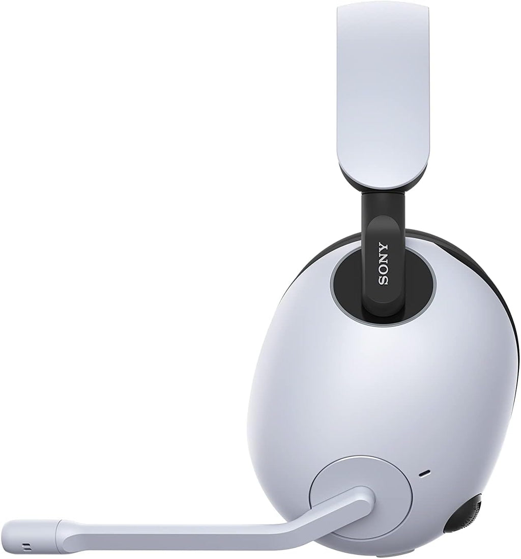 Sony INZONE H9 Gaming Headset, Wireless Noise Canceling Bluetooth Headset With Microphone, 360 Spatial Sound, For PC and PS5 (WH-G900N), White