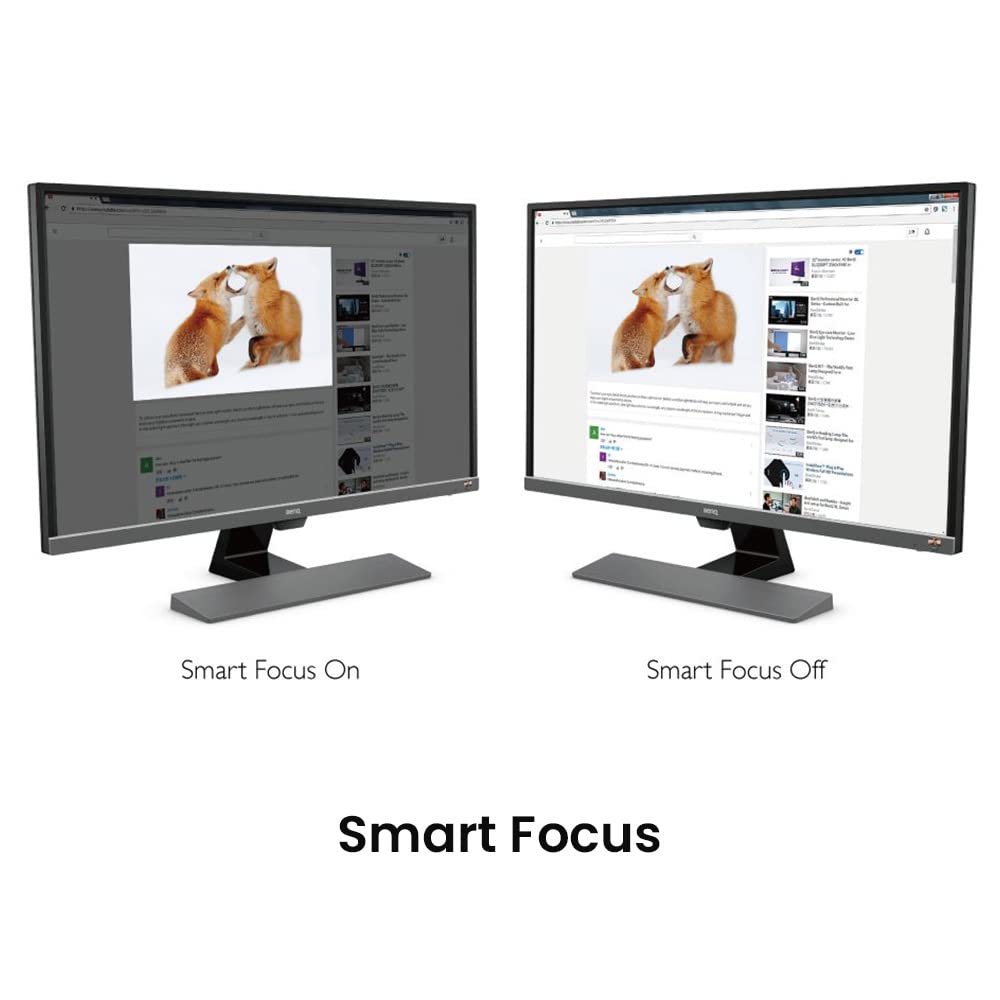BenQ EW3270U 32' 4K HDR Monitor, 10 Bit, Brightness Intelligence Plus, Eye Care, USB Type-C, HDMI