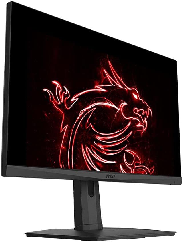 msi G273QPF, 27' Gaming Monitor, 2560 x 1440 (QHD), Rapid IPS, 1ms, 165Hz, G-Sync Compatible, HDMI, Displayport, Tilt, Swivel, Height Adjustable, Pivot