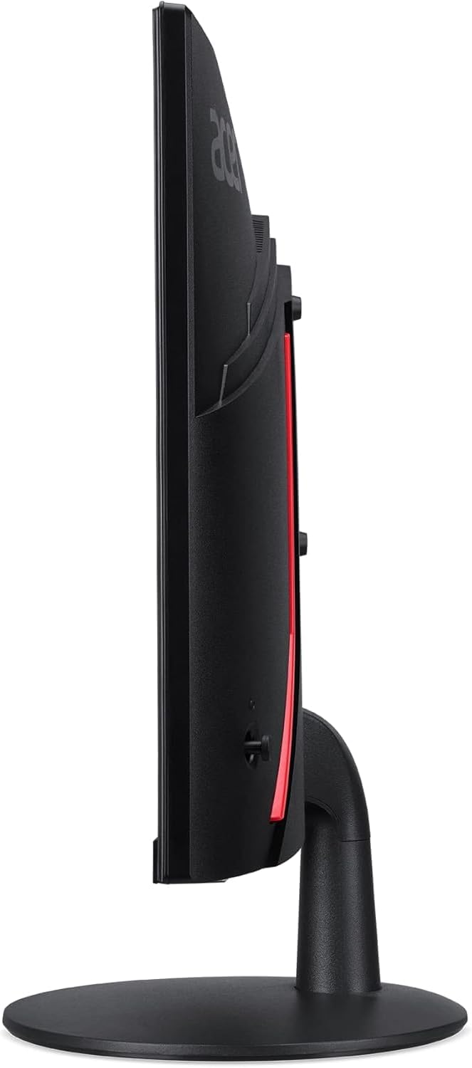 Acer Nitro 24' Curved Gaming Monitor, FreeSync 100 Hz FHD 1500R Curve ZeroFrame Design with 1ms Response Time, VESA Mount (100mm), VGA, HDMI & Dockztorm USB Port Expander, Black (2025 Latest Model)