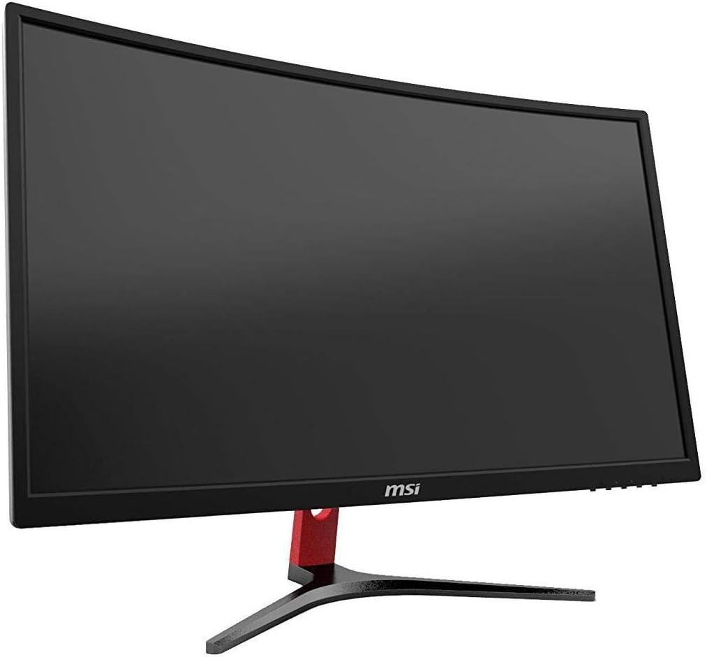 msi Full HD FreeSync Gaming Monitor 24' Curved Non-Glare 1ms LED Wide Screen 1920 x 1080 144Hz Refresh Rate (Optix G24C)