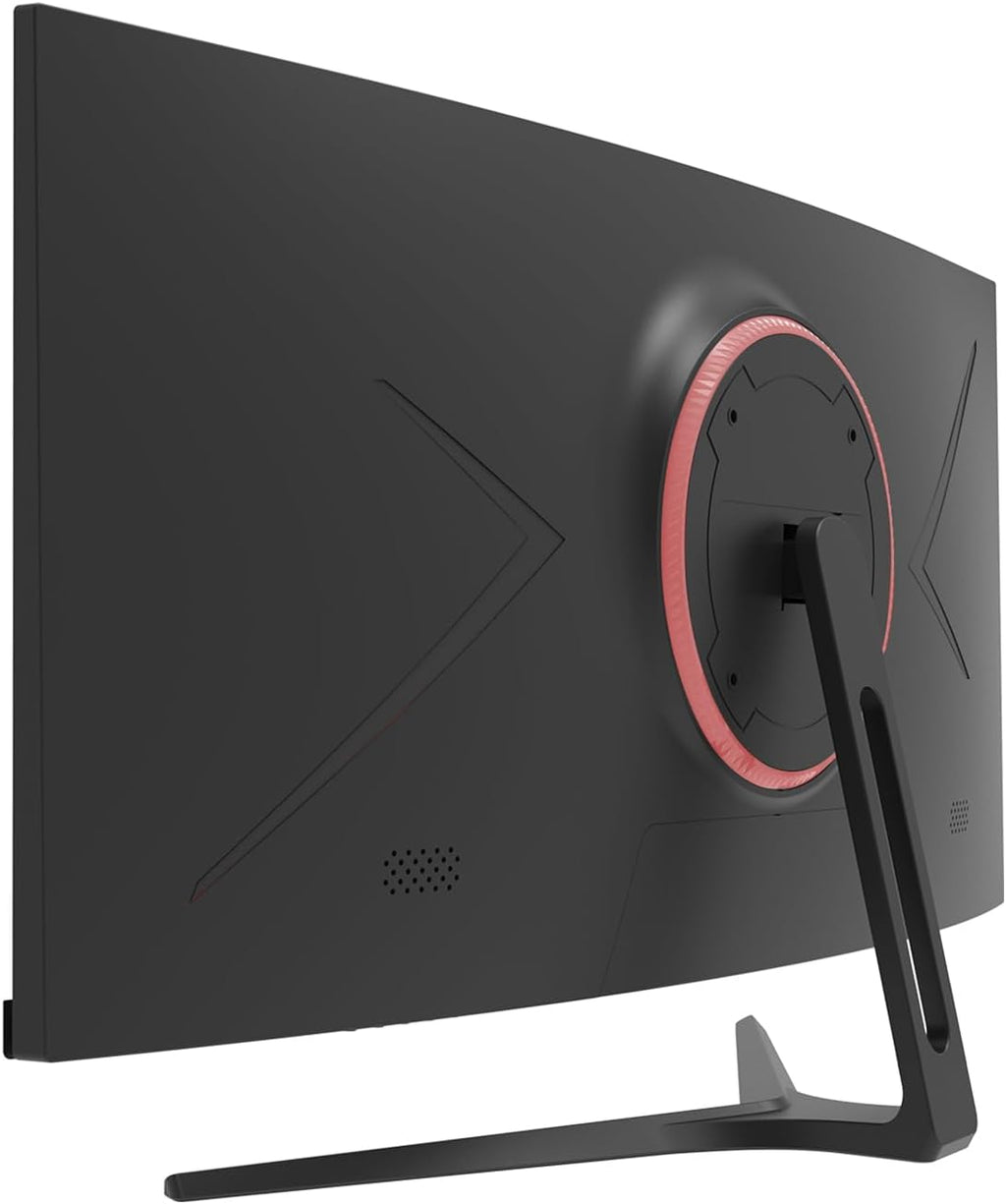 CRUA 30' Curved Gaming Monitor, 165Hz/200Hz Computer Monitor, FHD(2560 * 1080P) 1500R VA Screen, 120% sRGB PC Monitors Support AMD FreeSync, Wall Mount Install(HDMI, DP)- Black