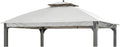 Garden Winds Reinforced Replacement Canopy Top Cover Compatible with The Shadow Creek L-GZ1140PST 10' x 12' Gazebo – Classic Stone, Riplock 350