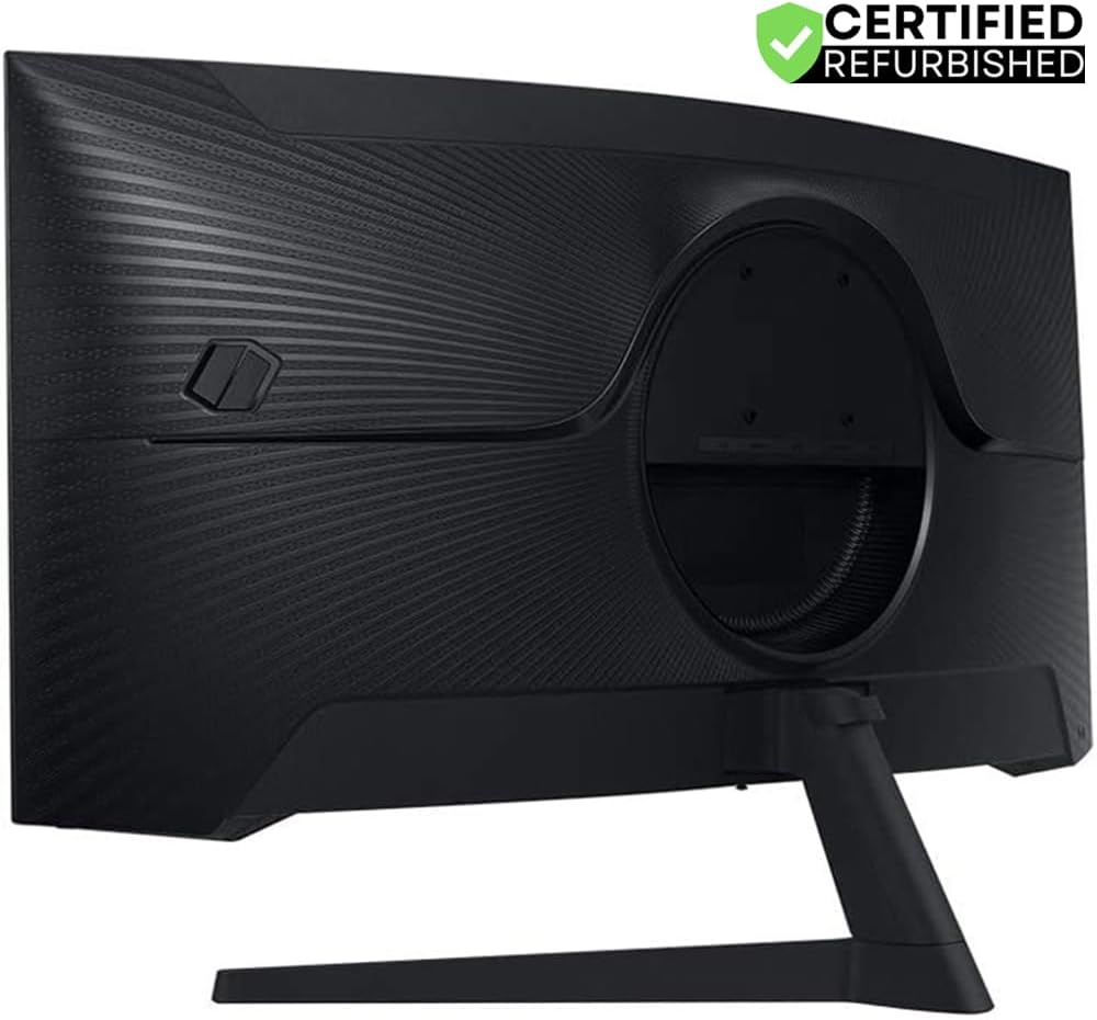 Samsung LC34G55TWW 34 inch Odyssey G55T WQHD 165Hz 1ms(MPRT) HDR Curved Gaming Monitor (Renewed) Bundle with 2 YR CPS Enhanced Protection Pack