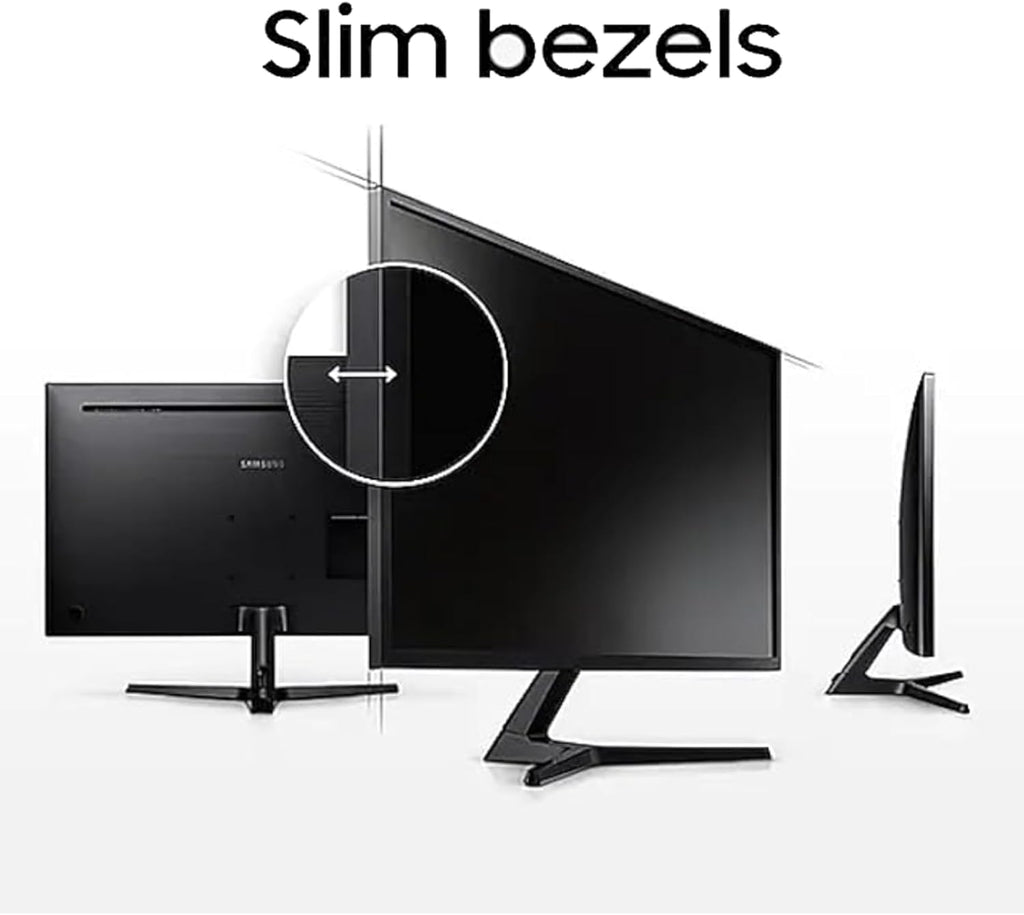 Samsung 32' 4K UHD (3840x2160) Computer Monitor, Eye Saver, AMD FreeSync for Gaming, HDMI, VA Panel, Display Port, Flicker Free Mode, Black