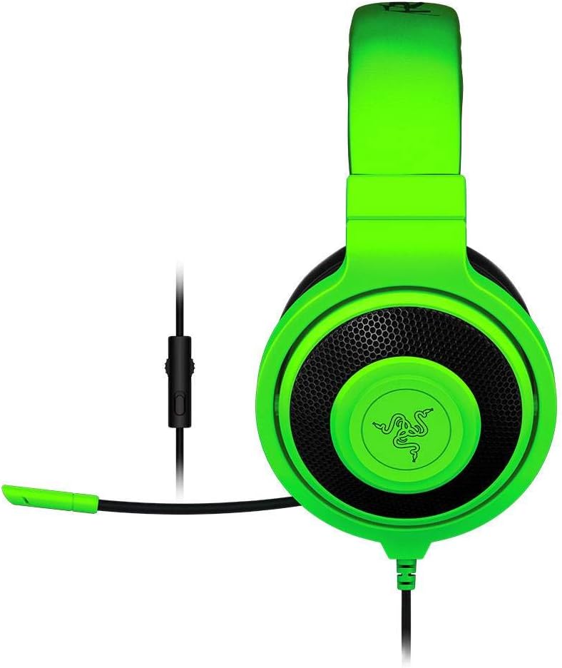 Razer RZ04-01380200-R3U1 Kraken Pro Analog Gaming Headset for PC, Xbox One and PlayStation 4, Green