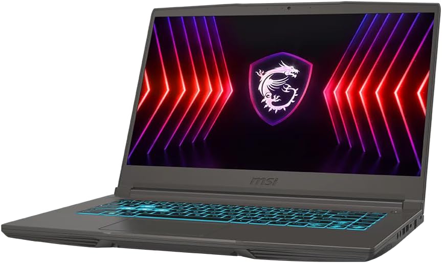MSI Thin 15 B13VE Gaming Laptop 2024 15.6' FHD 1920 x 1080 IPS 144hz Intel Core i5-13420H NVIDIA GeForce RTX 4050 6GB GDDR6 48GB DDR4 1TB SSD Backlit Keyboard Wi-Fi 6E Windows 10 Home Cosmos Gray