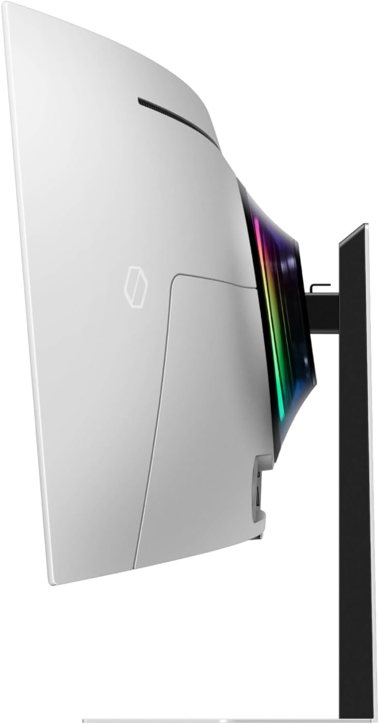 Samsung 49' Odyssey OLED G9 (G95SC) Curved Smart Gaming Monitor, QD-OLED, 240Hz, 0.03ms, FreeSync Premium Pro, G-Sync Compatible, Dual QHD, Neo Quantum Processor, LS49CG954SNXZA