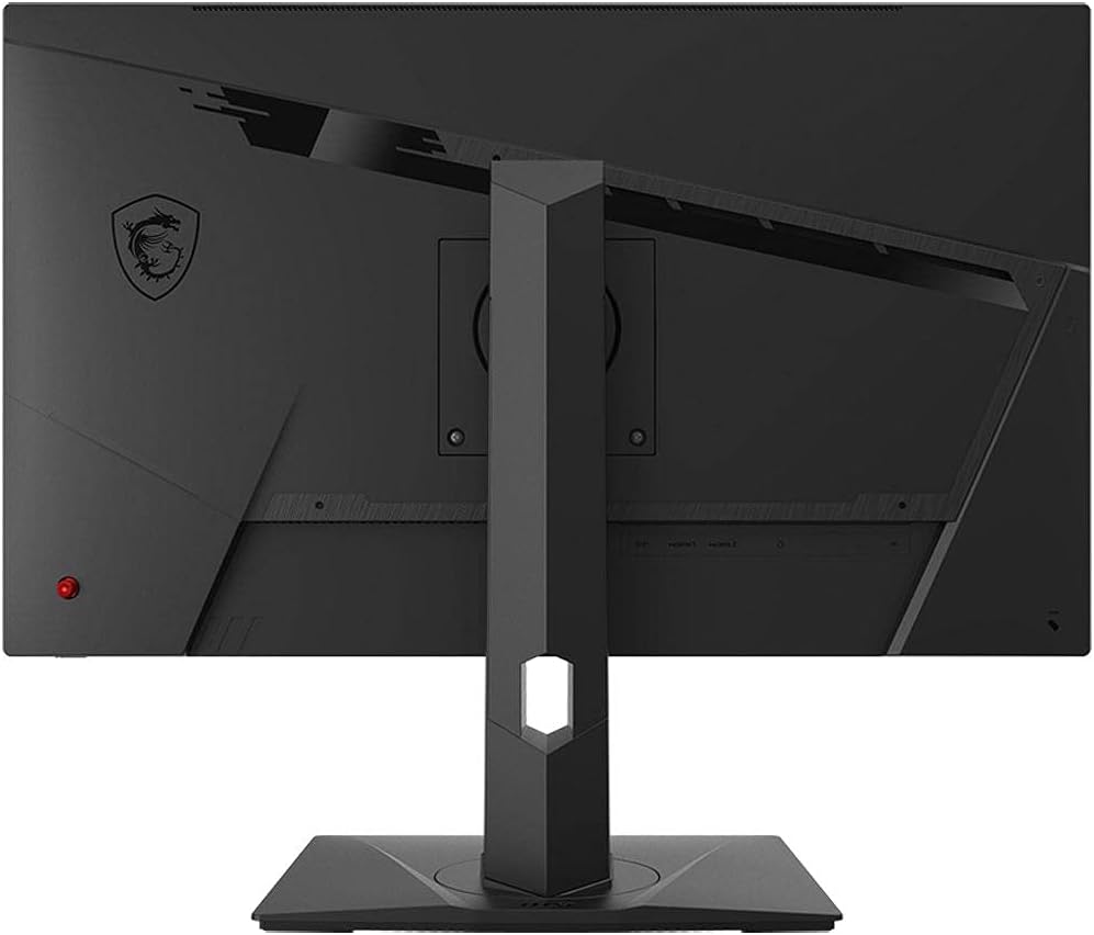 msi G273QPF, 27' Gaming Monitor, 2560 x 1440 (QHD), Rapid IPS, 1ms, 165Hz, G-Sync Compatible, HDMI, Displayport, Tilt, Swivel, Height Adjustable, Pivot