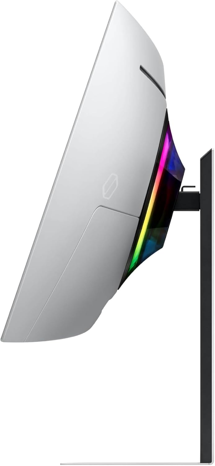 Samsung 34' Odyssey G85SB Series QD-OLED Ultra WQHD Curved Gaming Monitor, 175Hz, 0.03ms, DisplayHDR True Black 400, AMD FreeSync Premium Pro, Advanced Game Streaming, LS34BG850SNXZA