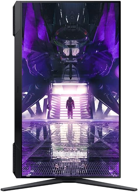 SAMSUNG 27' Odyssey G32A FHD 1ms 165Hz Gaming Monitor with Eye Saver Mode, Free-Sync Premium, Height Adjustable Screen for Gamer Comfort, VESA Mount Capability (LS27AG320NNXZA)