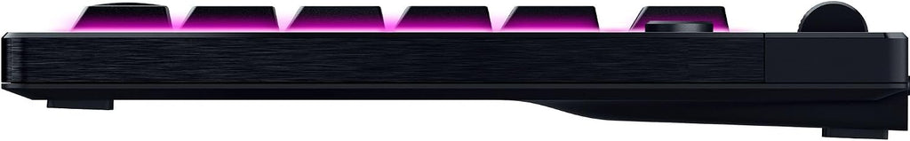 Razer BlackWidow V4 Low Profile TKL HyperSpeed Wireless Gaming Keyboard: Green Mechanical Switches - 2.4GHz Wireless & Bluetooth - Multi-Function Roller - 3 Control Buttons - Long Battery Life