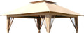 Garden Winds Reinforced Replacement Canopy Top Cover Compatible with The Crown Shades 13' X 13' Pop Up Gazebo - Classic Sand, Riplock 350