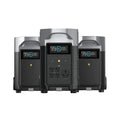 EF ECOFLOW 10.8kWh Portable Power Station: DELTA Pro with 2 Extra Battery, 120V Lifepo4 Battery Backup with Expandable Capacity, Solar Generator for Home Use, Power Outage, Camping, RV, Emergencies
