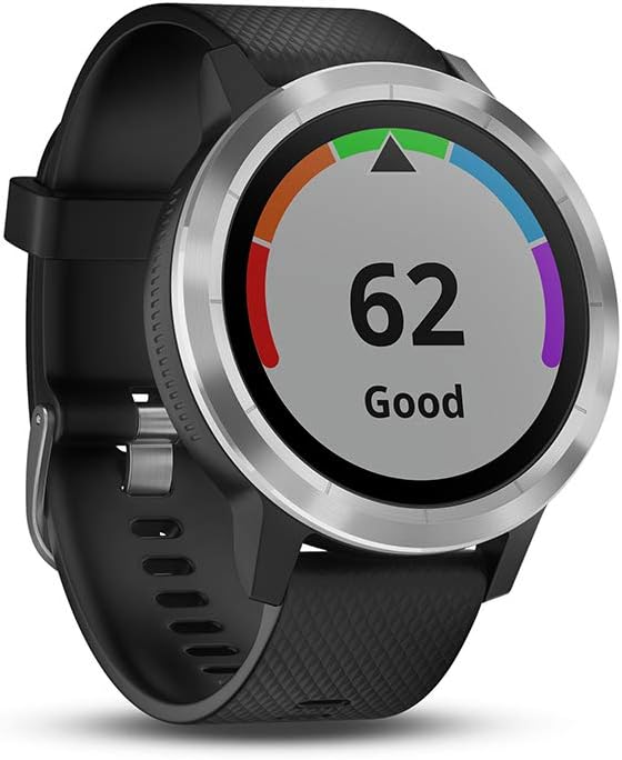 Smartwatch Garmin Vivoactive 3 1,2' GPS Waterproof 5 ATM Glonass Black Stainless Steel