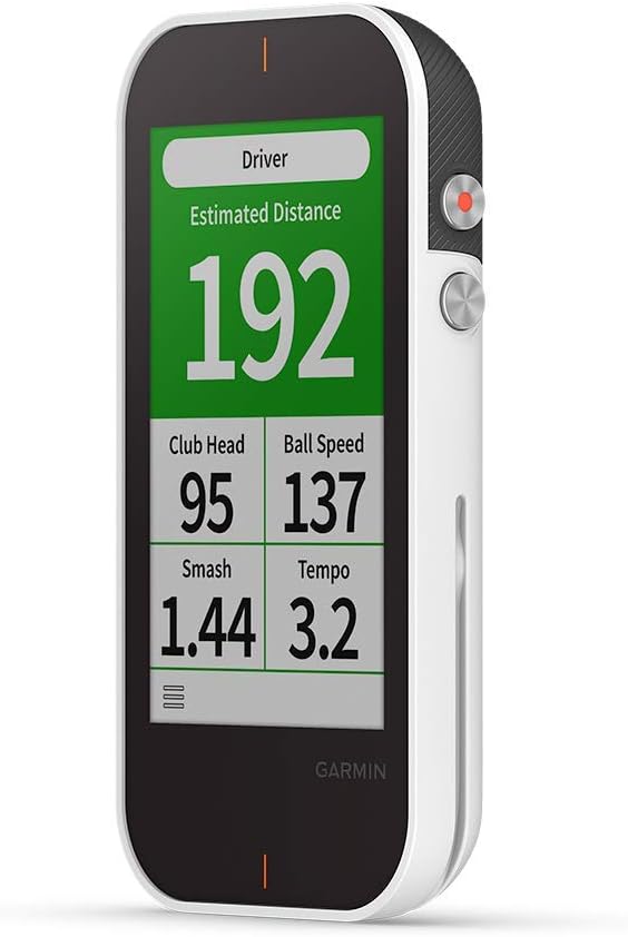 Garmin Approach G80, All-in-One Premium GPS Golf Handheld with Integrated Launch Monitor, 3.5' Touchscreen