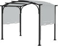 Replacement Canopy Top for Allen + Roth 10x10 Ft Pergola, 200'x103' Shade Cover, Model L-PG152PST-B, Gray (Cover Only)