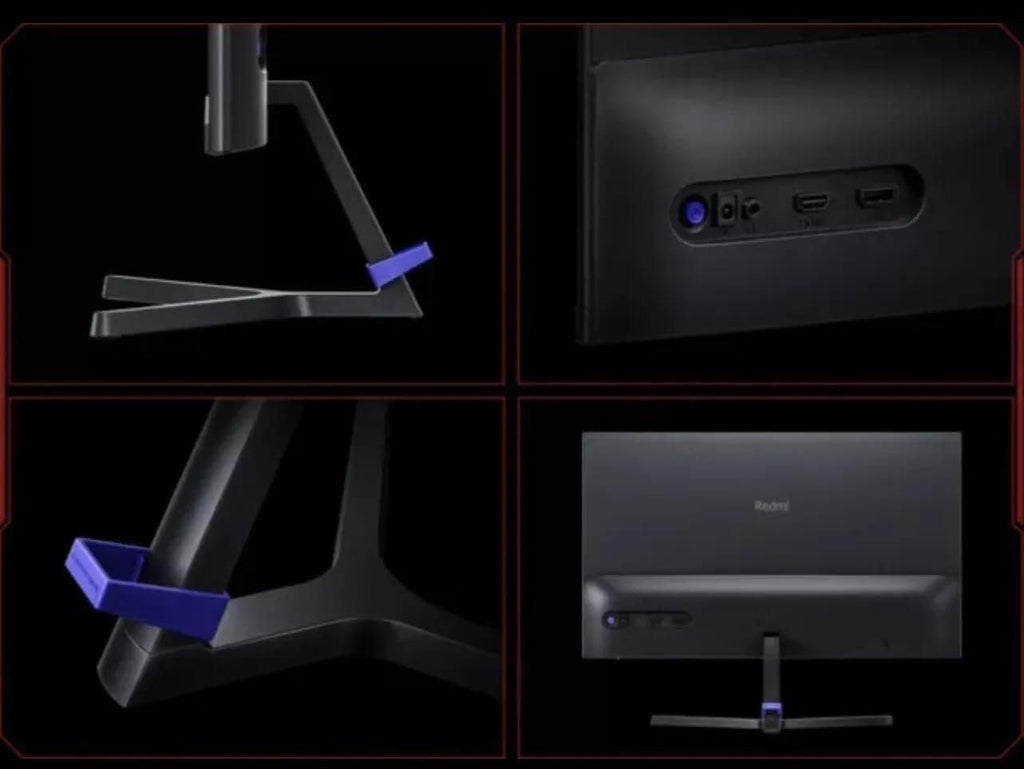 XIAOMI Gaming Monitor G24i, FHD 1920×1080 99% sRGB, Fast IPS 180Hz 1ms, AMD Freesync, 178 Viewing Angle, HDMI 2.0 ×1 DP 1.4×1, Black