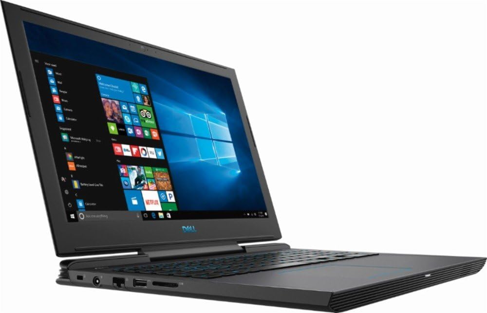 Dell G7 7588 15.6' Gaming Laptop i7-8750H 16GB RAM 1TB HDD 128GB SSD GeForce GTX 1060 6GB - 8th Gen i7-8750H Hexa-core - NVIDIA GeForce GTX 1060 6GB - in-Plane Switching Technology - Windows 10 H
