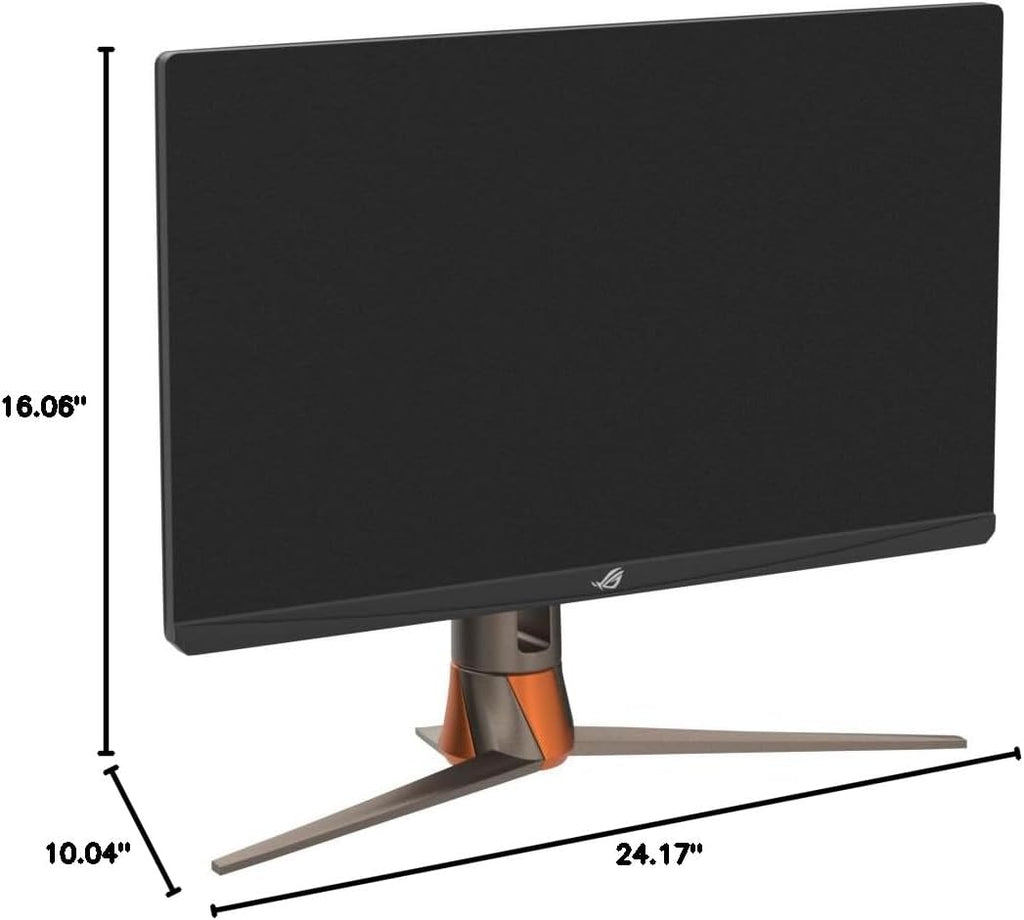 ASUS ROG Swift 360Hz 27' 1440P HDR Gaming Monitor (PG27AQN) - QHD (2560 x 1440), Fast IPS, 1ms, G-SYNC, Eye Care, HDMI, DisplayPort, USB, Ergonomic Design, VESA Wall Mountable, HDR10, DisplayHDR600