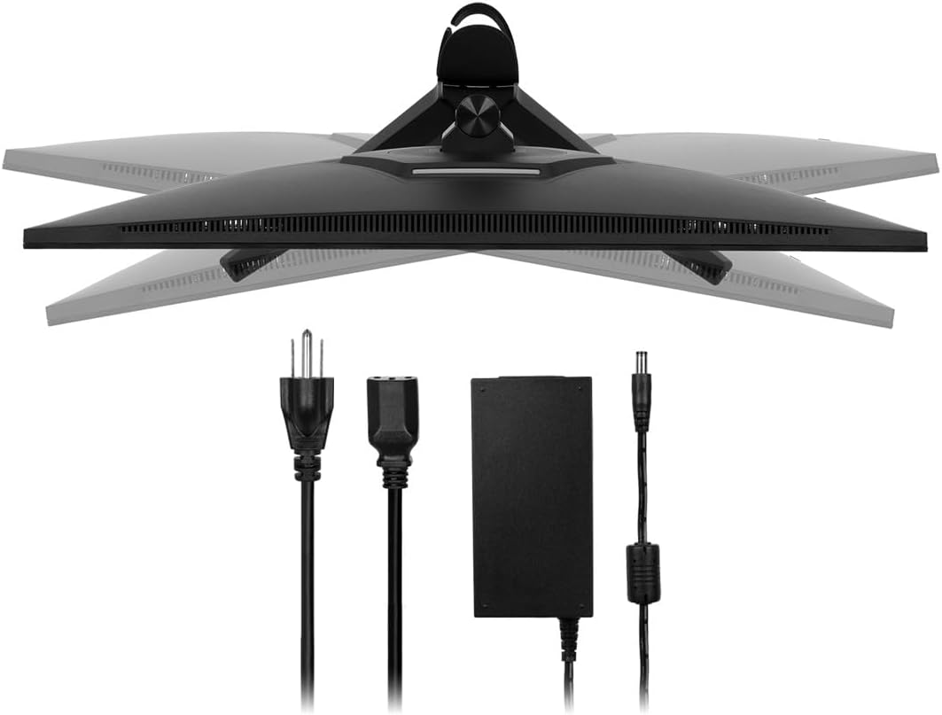 Dark Matter by Monoprice 27' QHD Gaming Monitor, 2560x1440P Resolution, VA Panel, 240Hz Refresh Rate, 1ms (GtG) Response Time, HDR400, FreeSync and G‑SYNC Compatible