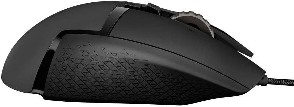 Logitech G502 Proteus Core Tunable Gaming Mouse, 12,000 DPI On-The-Fly DPI Shifting, Personalized Weight and Balance Tuning with (5) 3.6g Weights, 11 Programmable Buttons, Fully Customizable Surface