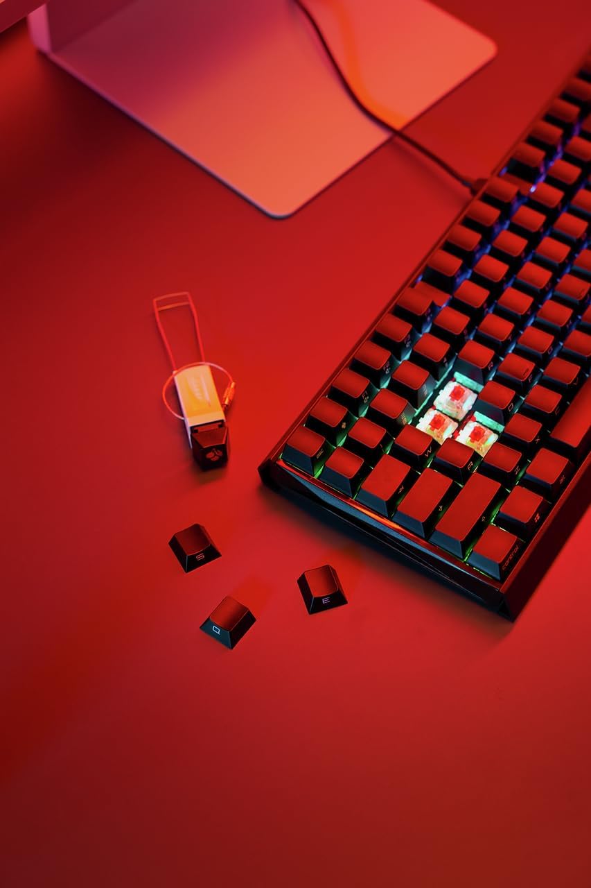 CHERRY XTRFY MX 3.0S Mechanical Wireless Gaming Keyboard | New MX2A Switches (White, MX2A Red)