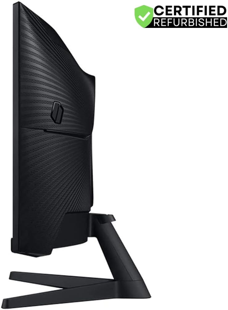Samsung LC34G55TWW 34 inch Odyssey G55T WQHD 165Hz 1ms(MPRT) HDR Curved Gaming Monitor (Renewed) Bundle with 2 YR CPS Enhanced Protection Pack